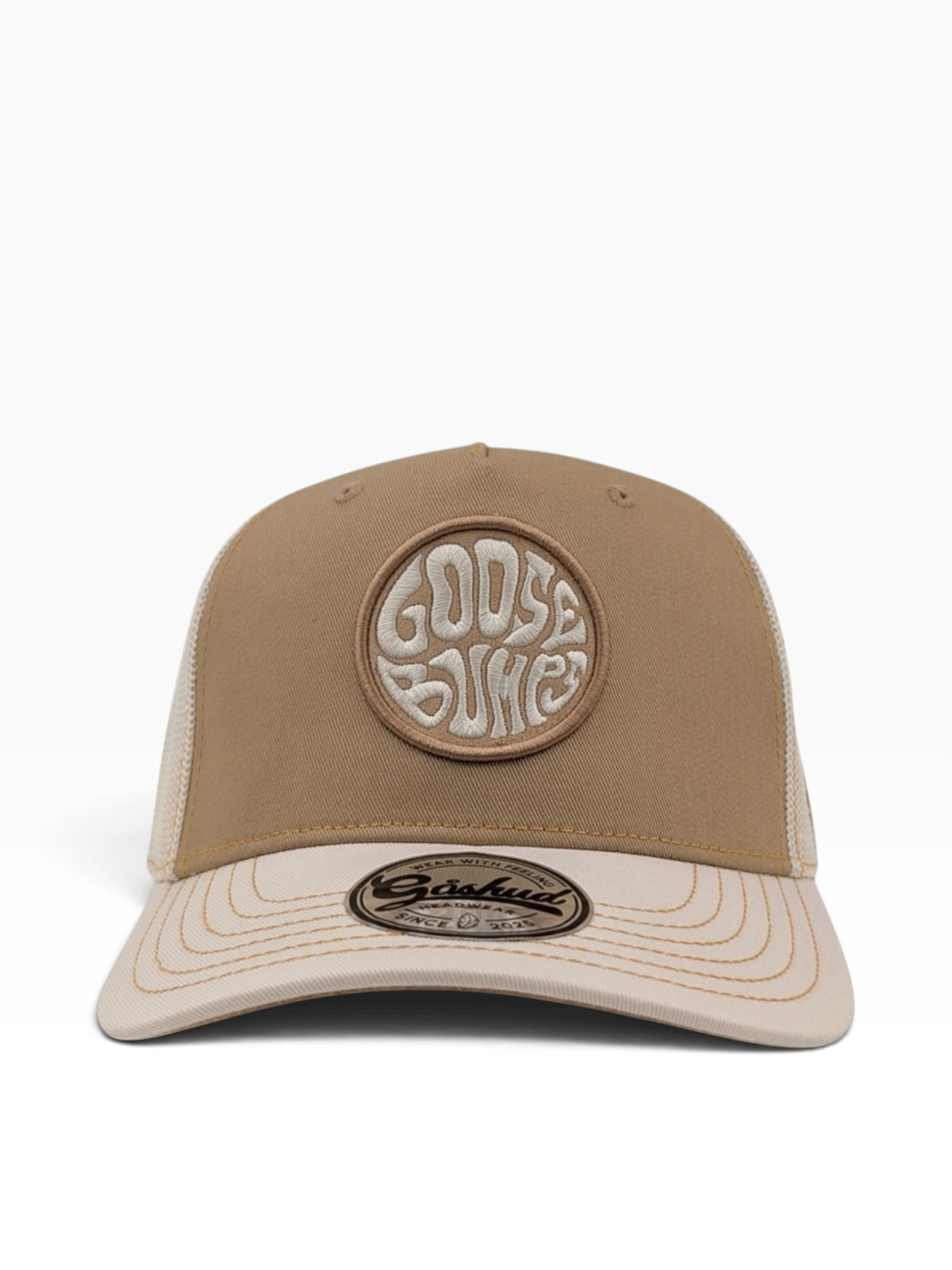 Gåshud Goosebumps A-Frame Truckerkeps – Sun Gold
