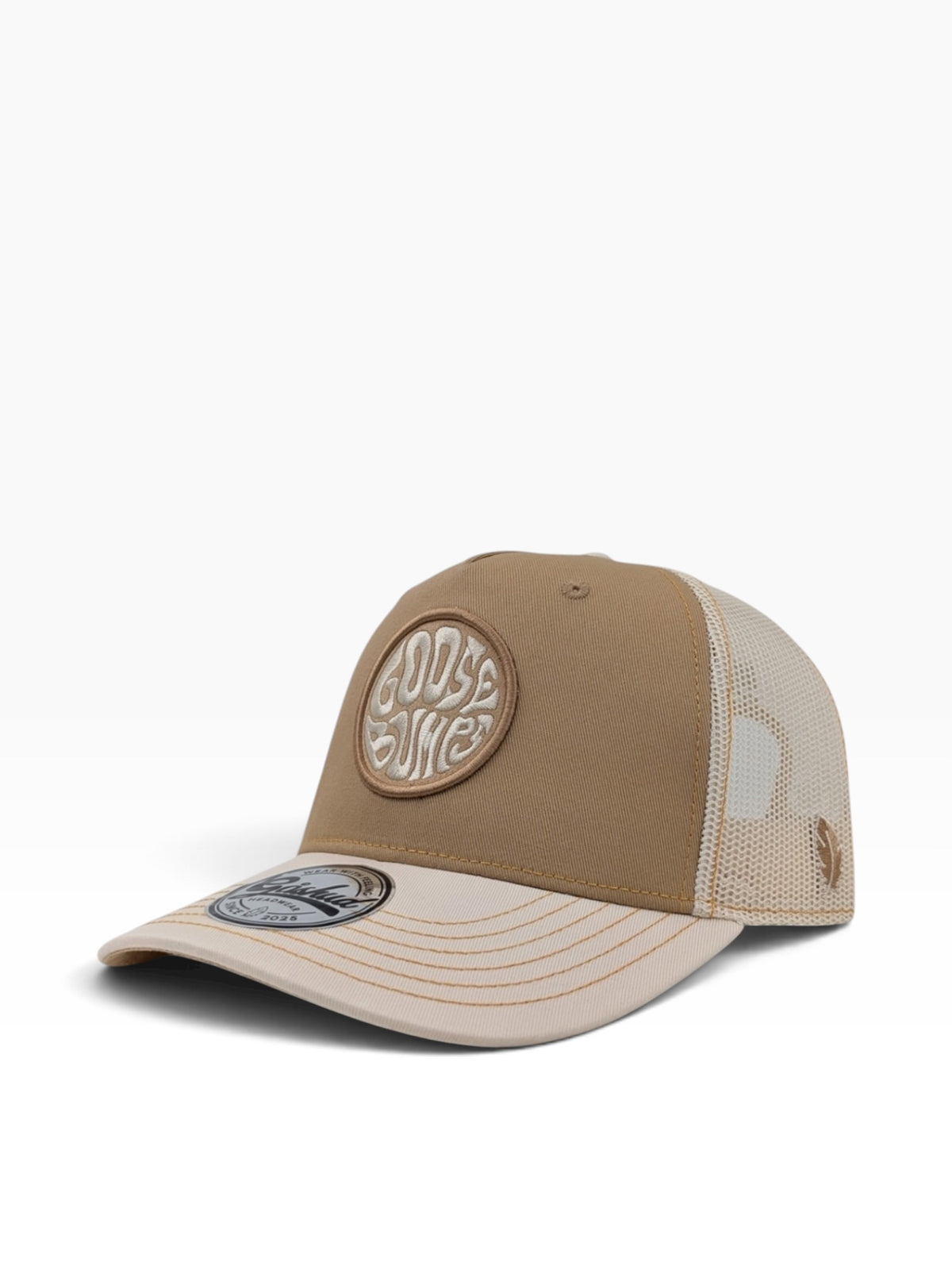 Gåshud Goosebumps A-Frame Truckerkeps – Sun Gold