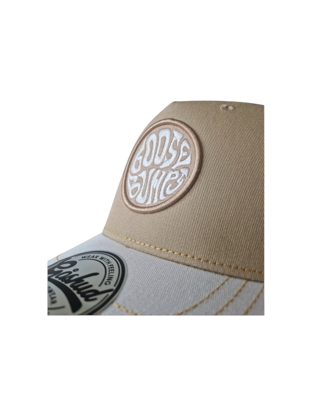 Gåshud Goosebumps A-Frame Truckerkeps – Sun Gold