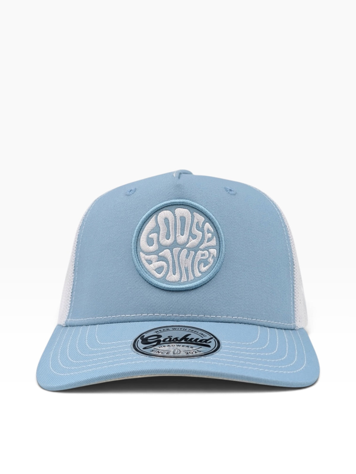 Gåshud Goosebumps A-Frame Truckerkeps – Sky Blue