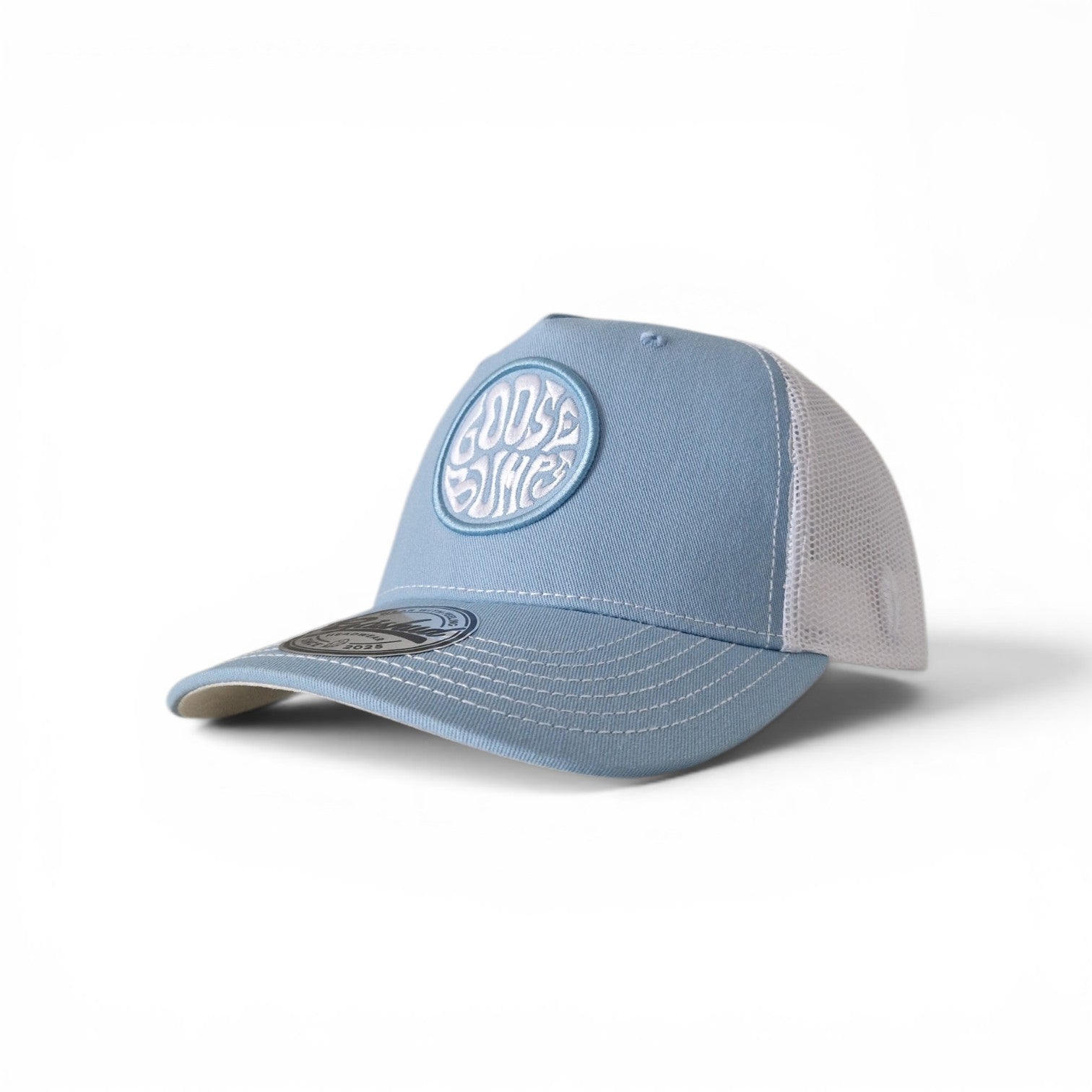 Gåshud Goosebumps A-Frame Truckerkeps – Sky Blue