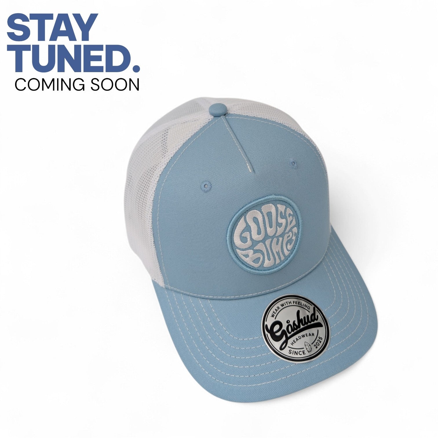 Goosebumps - Trucker A-frame Sky Blue (Mid Crown)
