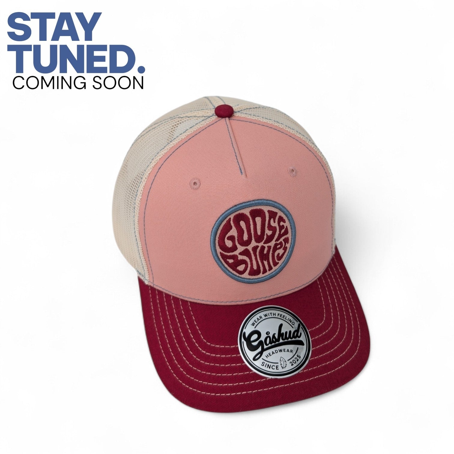 Goosebumps - Trucker A-frame Dusty Pink (Mid Crown)