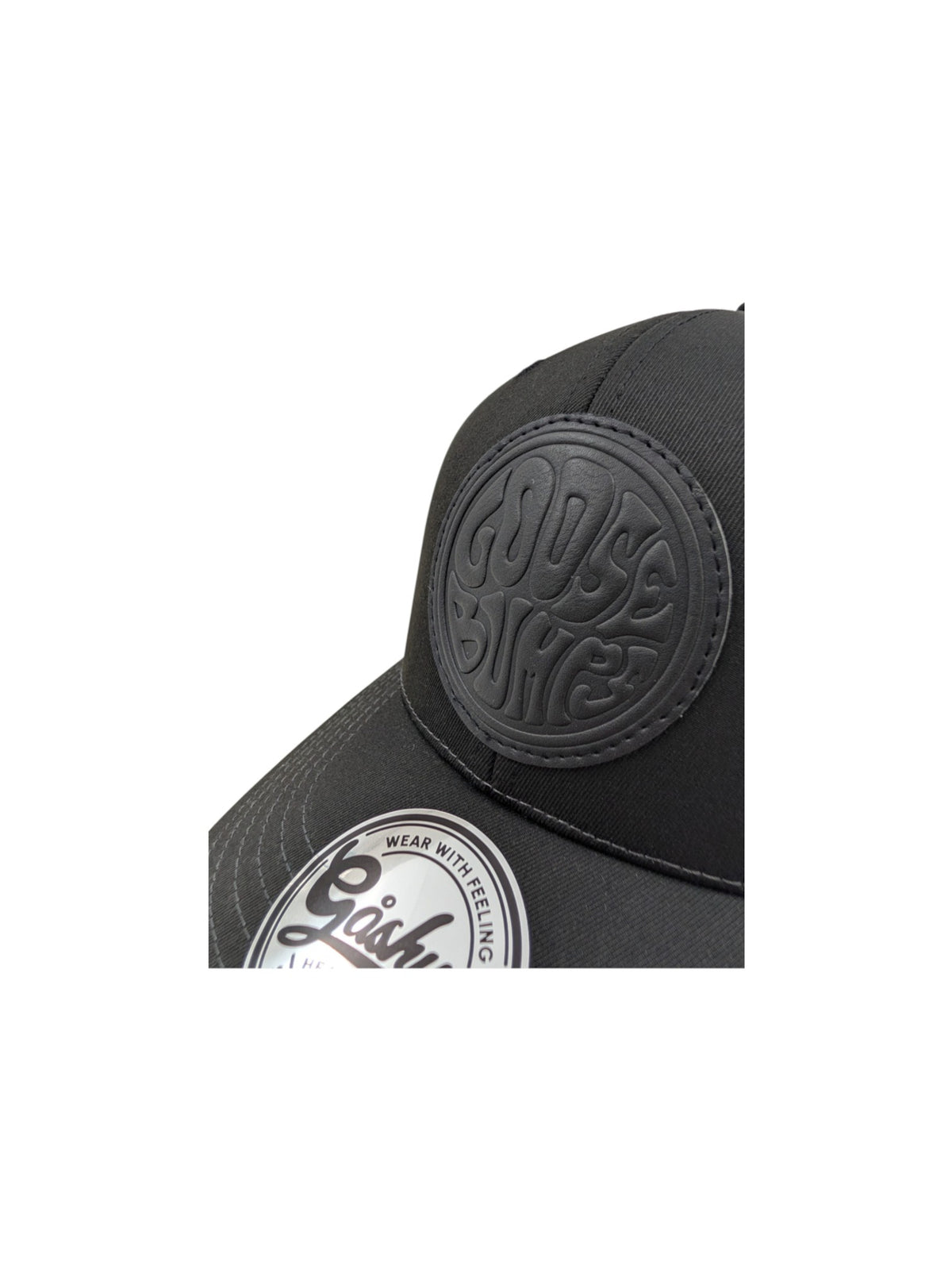 Gåshud Goosebumps Classic Truckerkeps - Jet Black/Dark Grey 