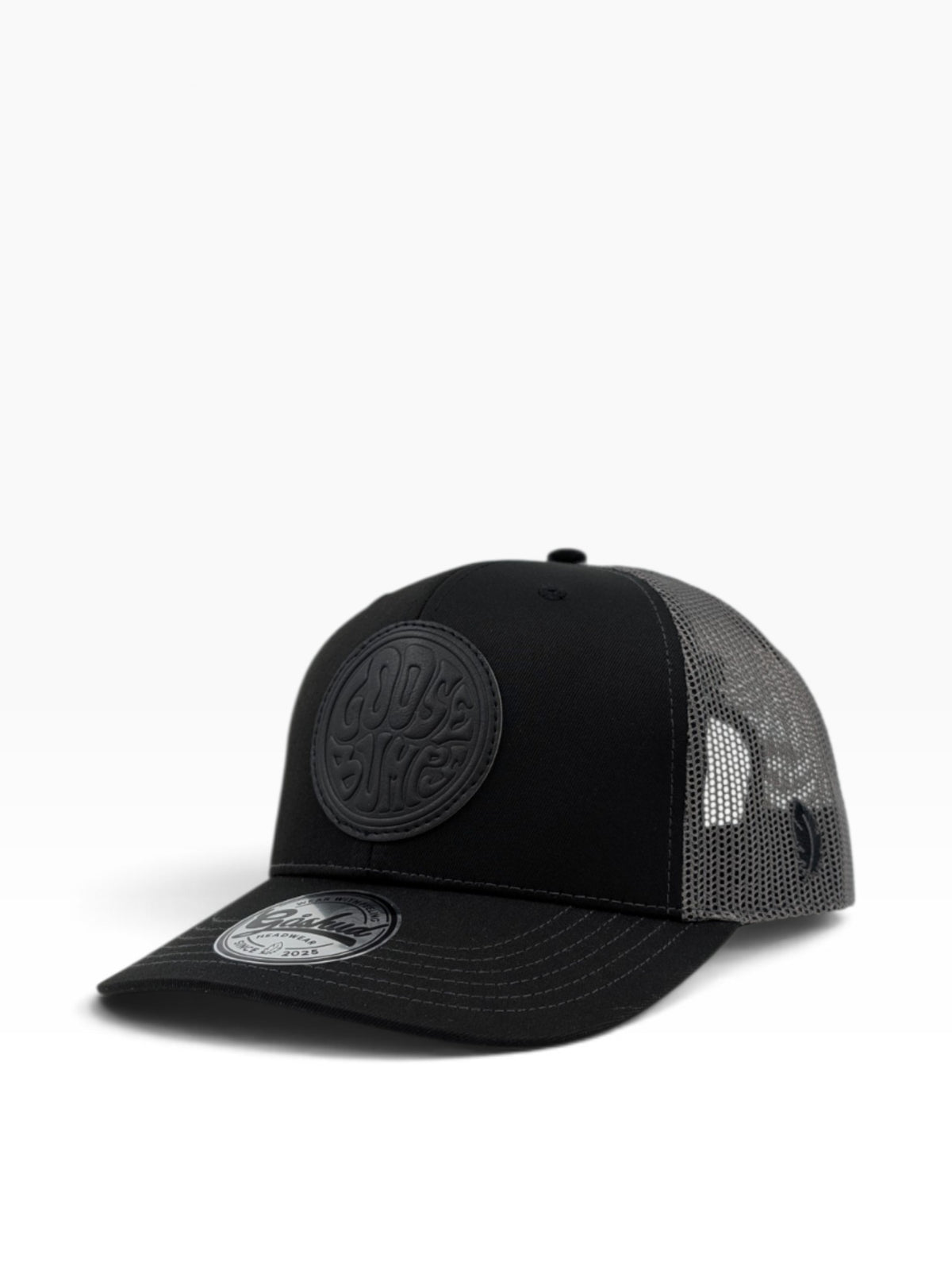 Gåshud Goosebumps Classic Truckerkeps - Jet Black/Dark Grey