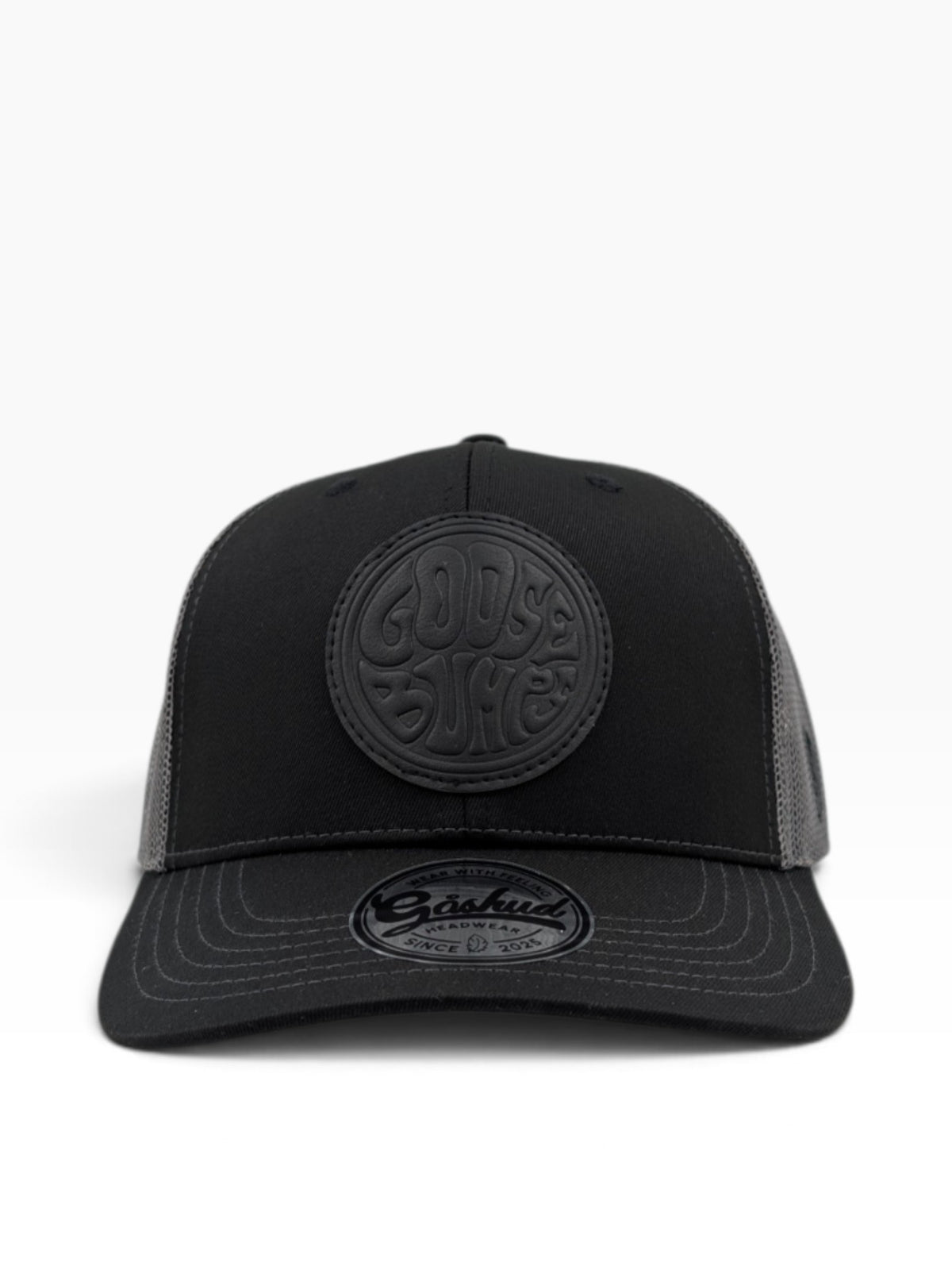 Gåshud Goosebumps Classic Truckerkeps - Jet Black/Dark Grey