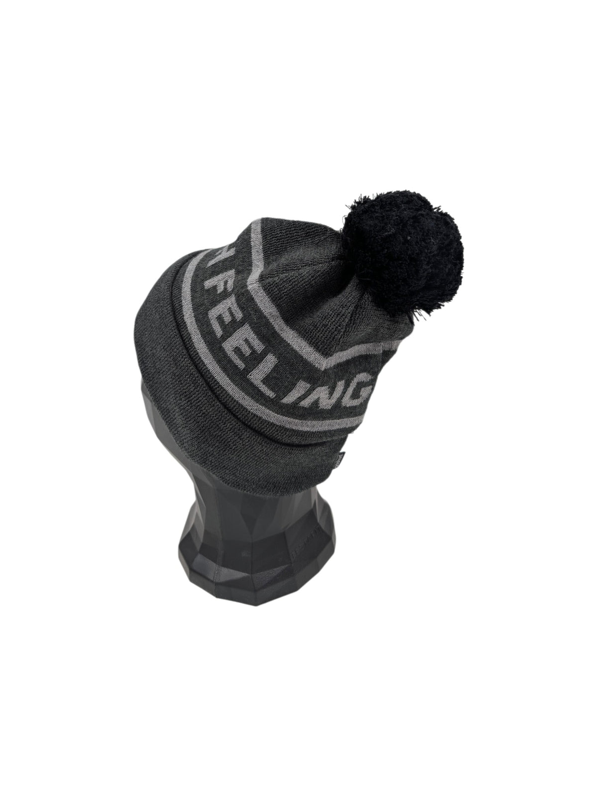Gåshud Goosebumps Classic PomPom Beanie – Grå/Ljusgrå