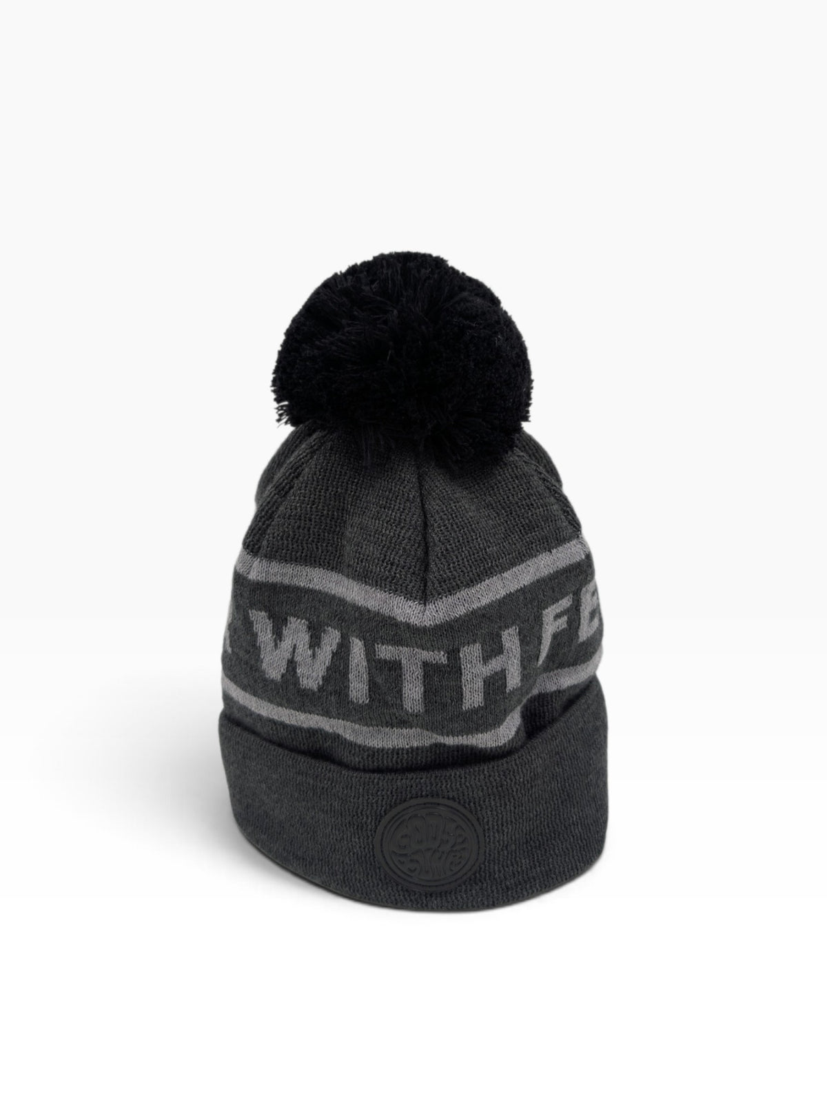 Gåshud Goosebumps Classic PomPom Beanie – Grå/Ljusgrå