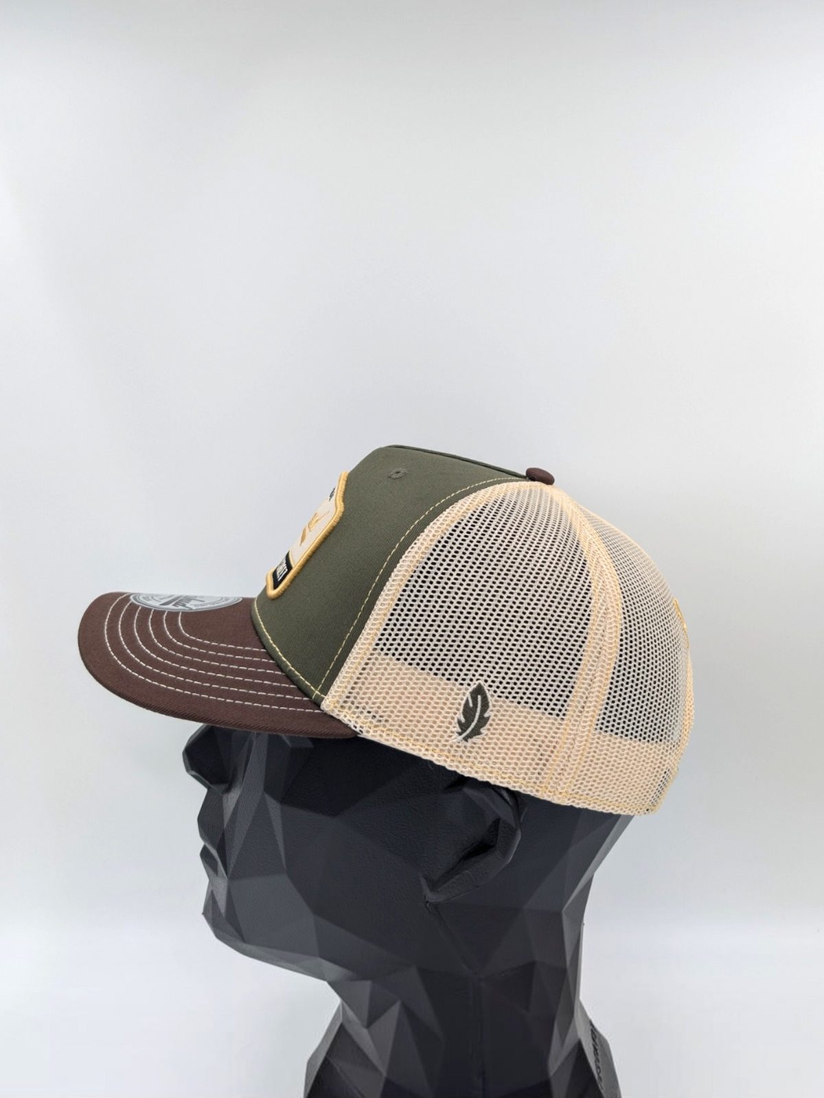 Gåshud Scandinavian Street A-Frame Truckerkeps - Dark Olive