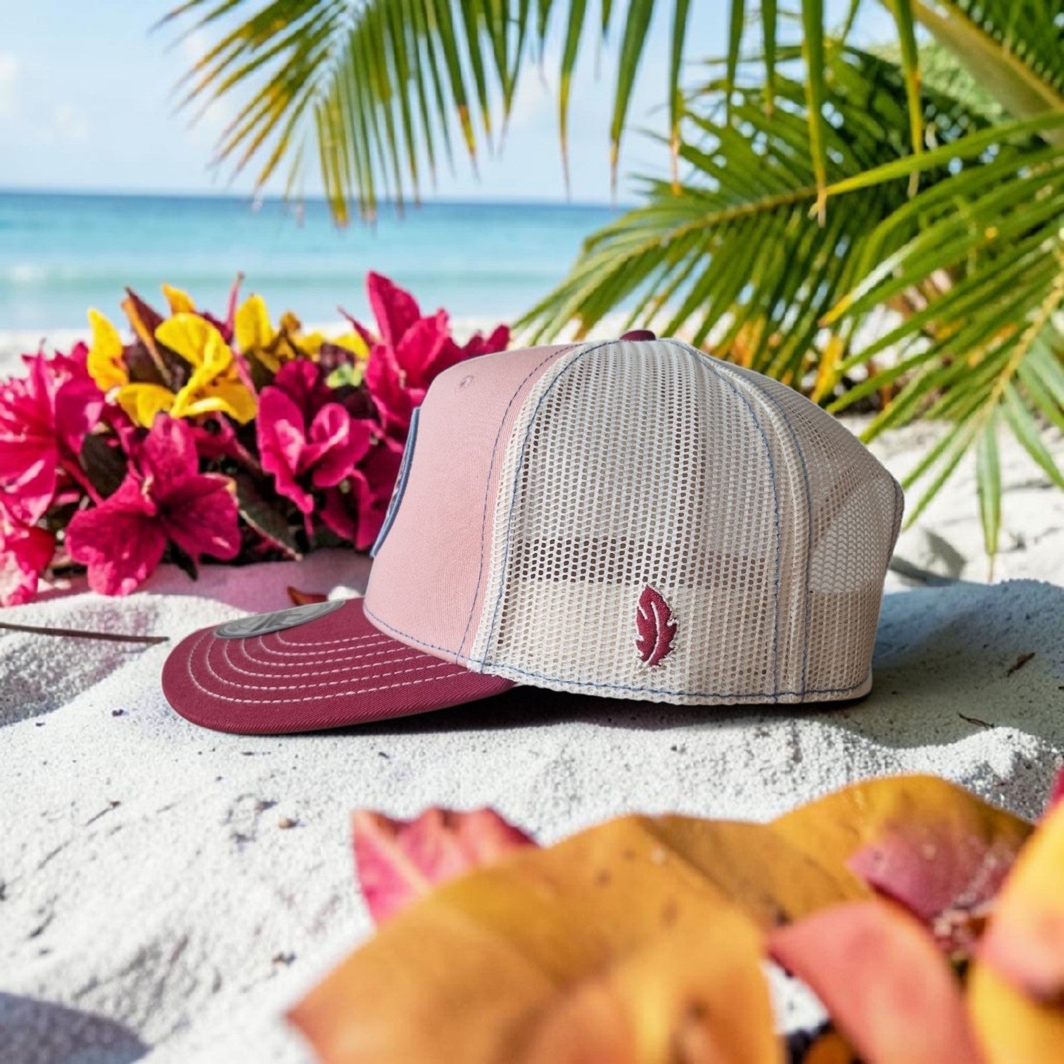 Gåshud Goosebumps A-Frame Truckerkeps – Dusty Pink