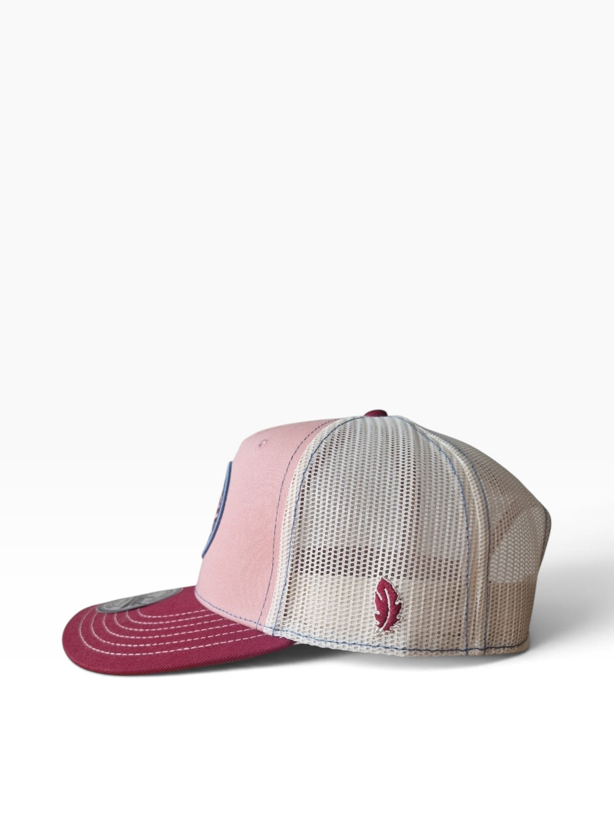Gåshud Goosebumps A-Frame Truckerkeps – Dusty Pink