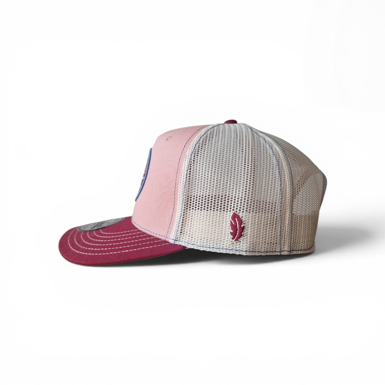 Gåshud Goosebumps A-Frame Truckerkeps – Dusty Pink