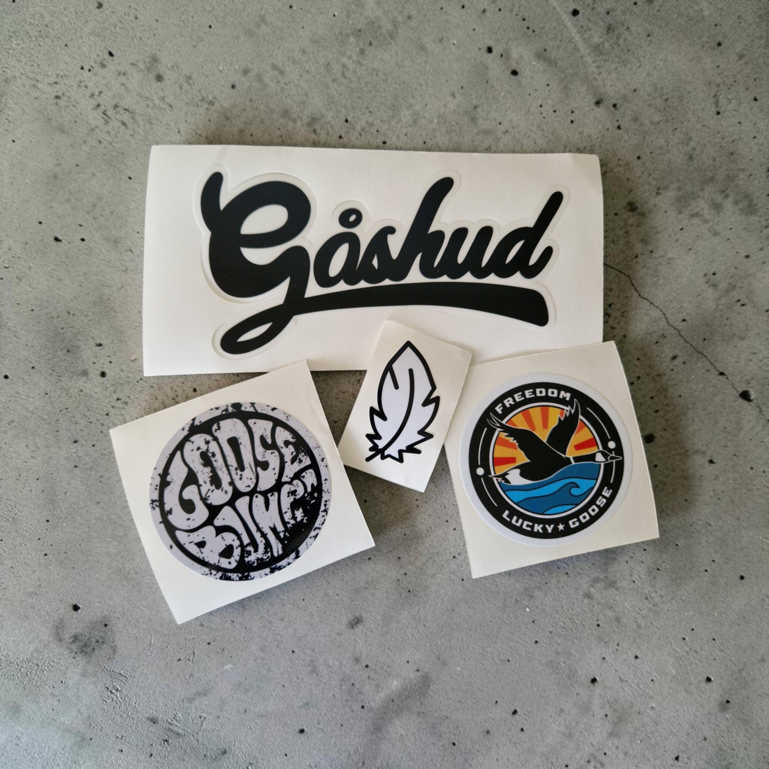 Gåshud Stickers