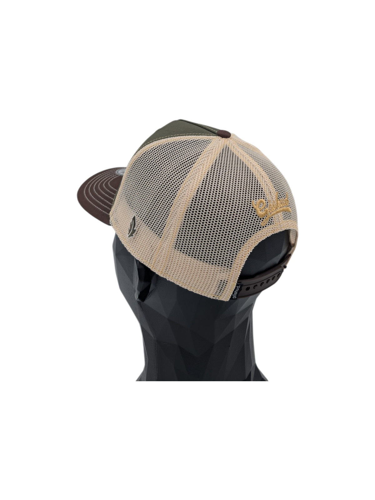 Gåshud Scandinavian Street A-Frame Truckerkeps - Dark Olive