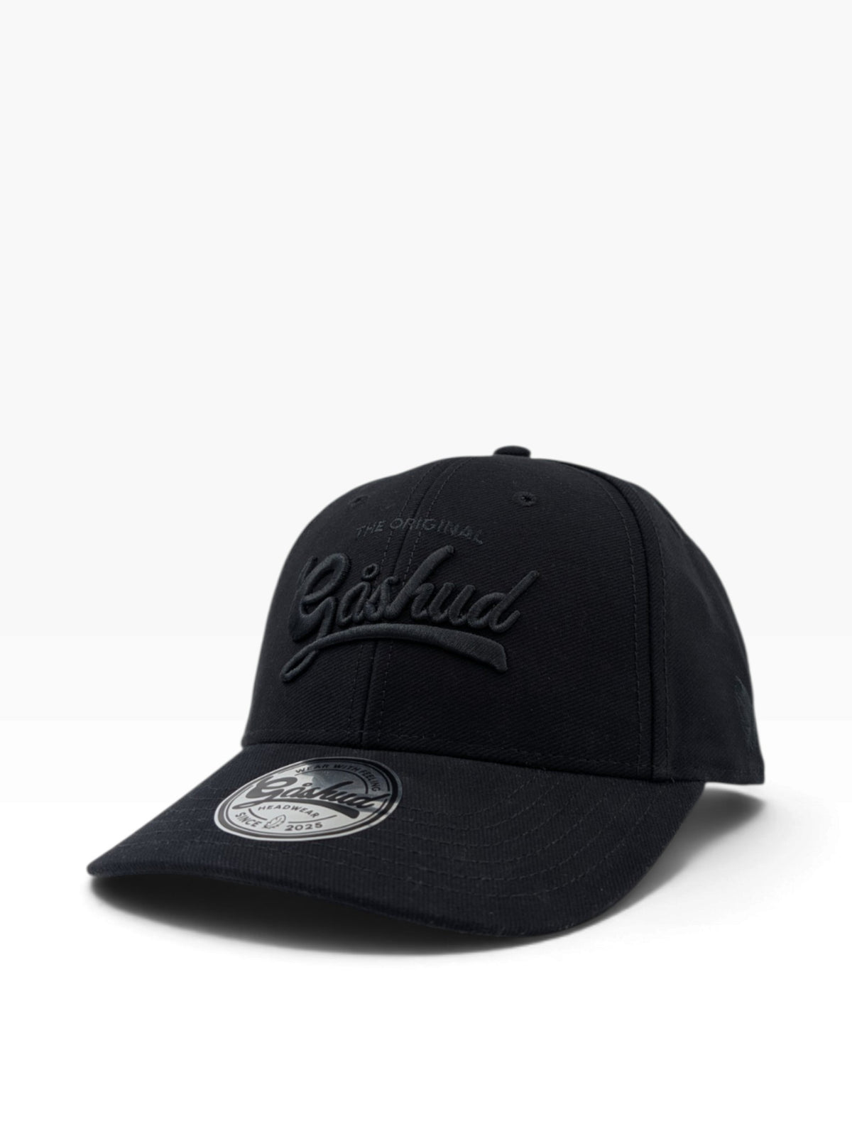 Gåshud Original Script Classic Baseballkeps - Black Edition