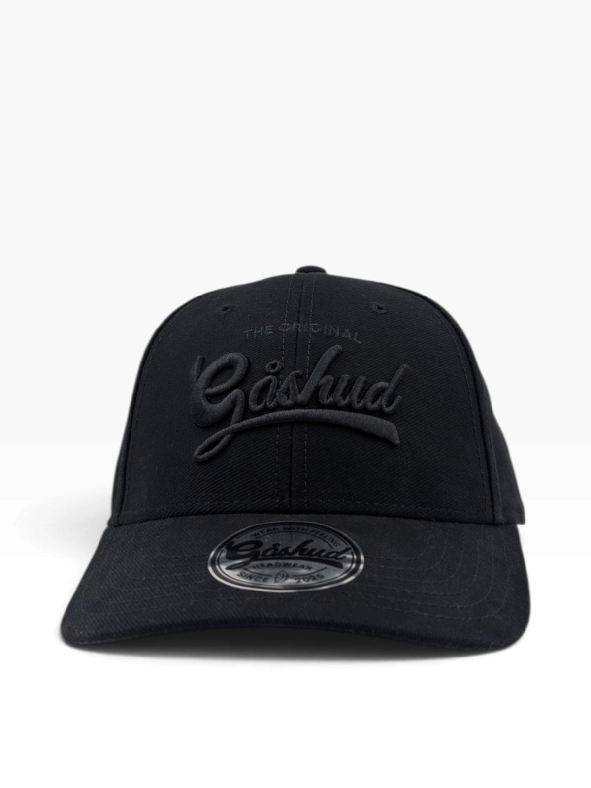 Gåshud Original Script Classic Baseballkeps - Black Edition