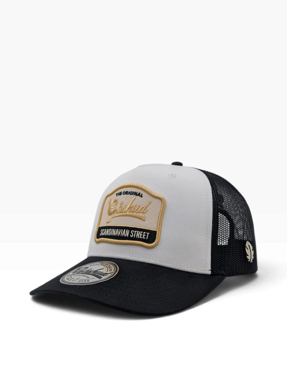 Gåshud Scandinavian Street A-Frame Truckerkeps - Black/White
